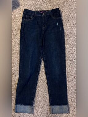 Dark Blue Girl’s Stretch Slim Jeans